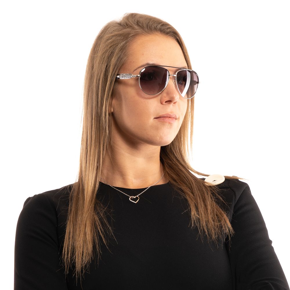 Guess Silberne Frauen-Sonnenbrille