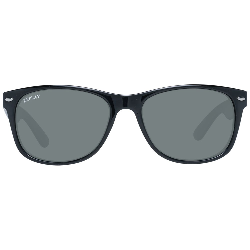 Replay Schwarze Unisex-Sonnenbrille