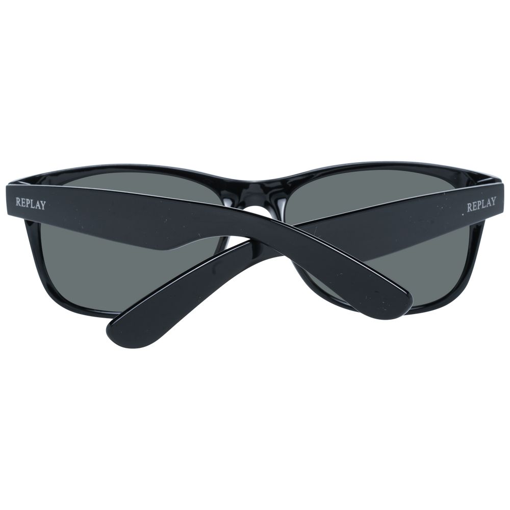 Replay Schwarze Unisex-Sonnenbrille