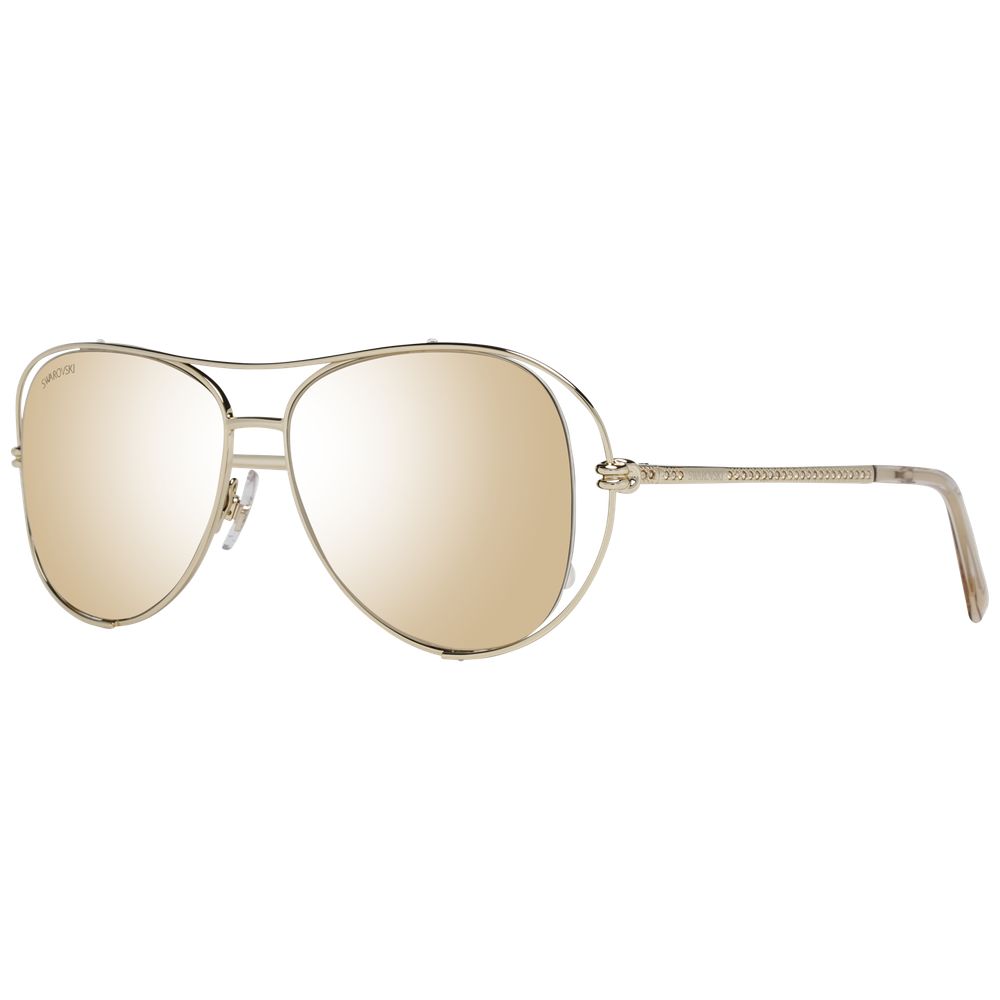 Swarovski Gold Frauen Sonnenbrille