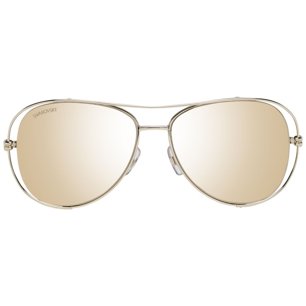 Swarovski Gold Frauen Sonnenbrille