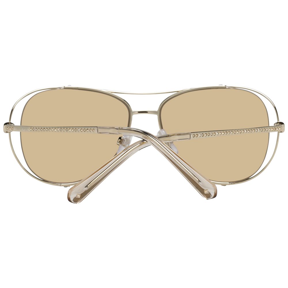 Swarovski Gold Frauen Sonnenbrille