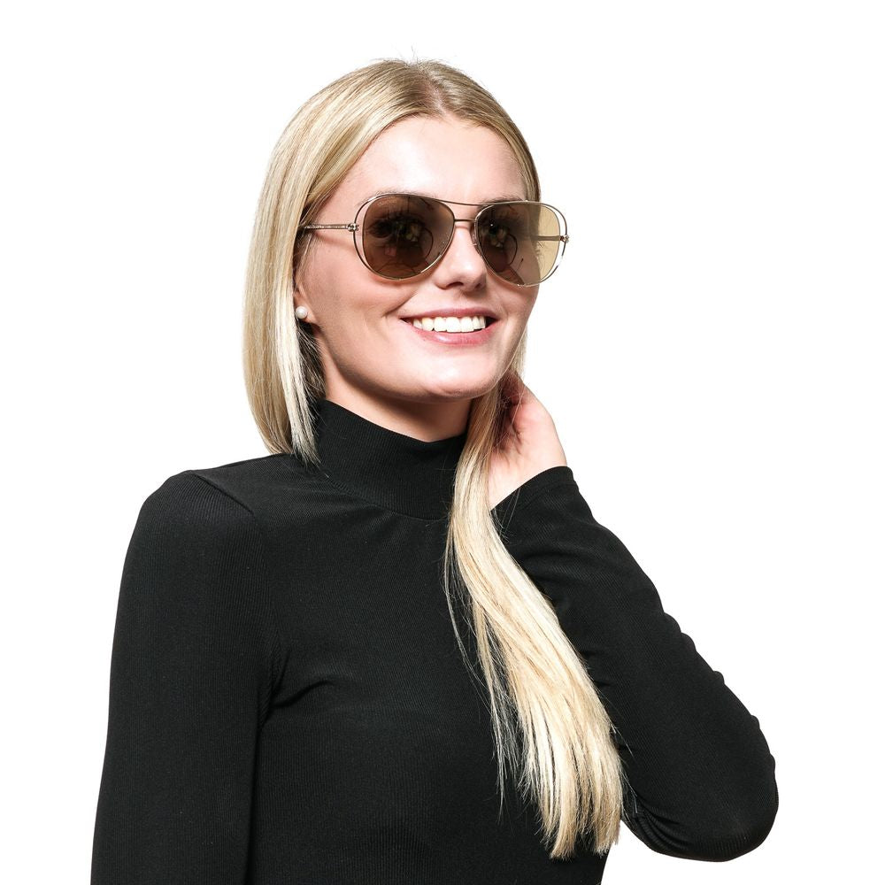 Swarovski Gold Frauen Sonnenbrille