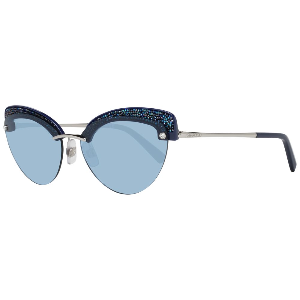 Swarovski Blaue Frauen Sonnenbrille