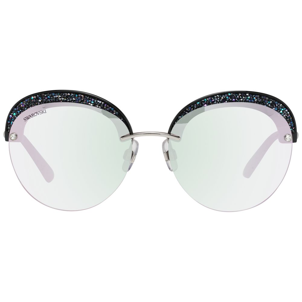 Swarovski Silberne Frauen-Sonnenbrille