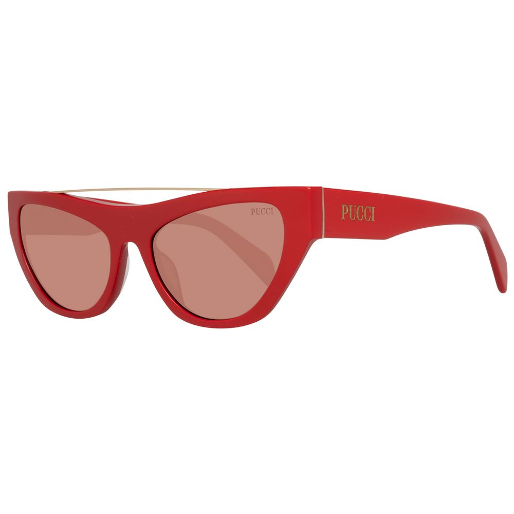 Emilio Pucci Rote Frauen-Sonnenbrille