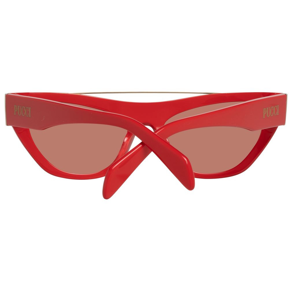 Emilio Pucci Rote Frauen-Sonnenbrille