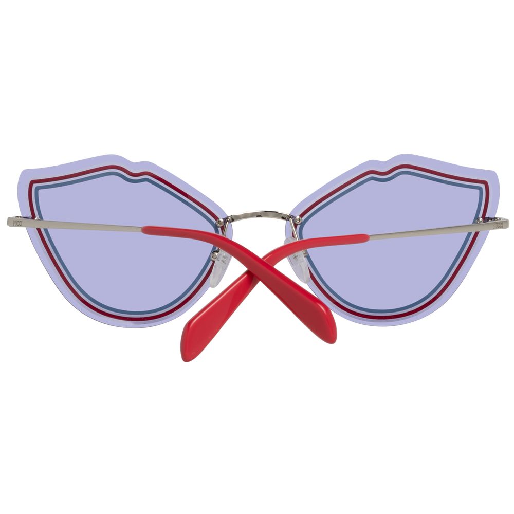 Emilio Pucci Silberne Frauen-Sonnenbrille