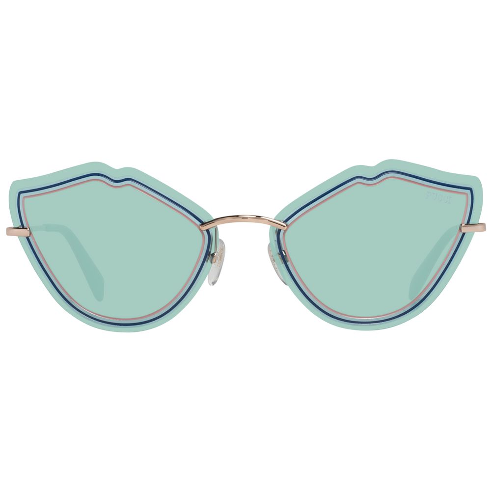 Emilio Pucci Rose Gold Frauen Sonnenbrille