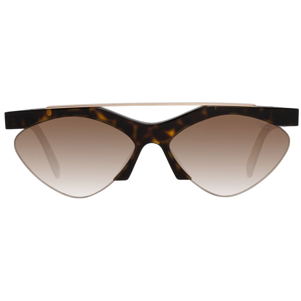 Emilio Pucci Braune Frauen Sonnenbrille