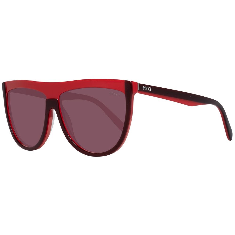 Emilio Pucci Burgundy Frauen Sonnenbrille