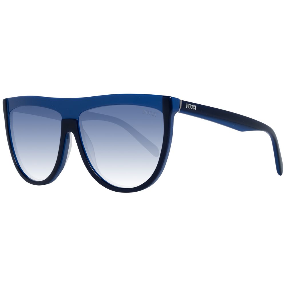 Emilio Pucci Blaue Frauen Sonnenbrille