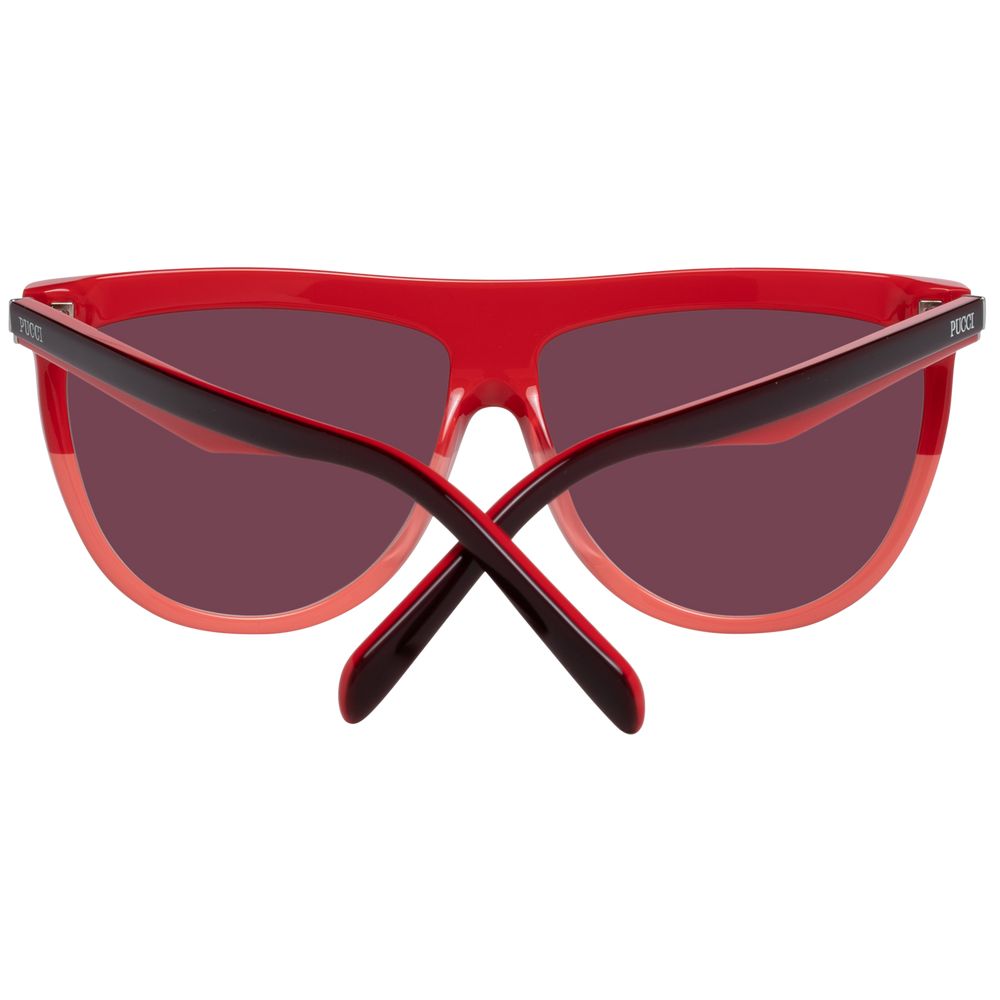 Emilio Pucci Burgundy Frauen Sonnenbrille