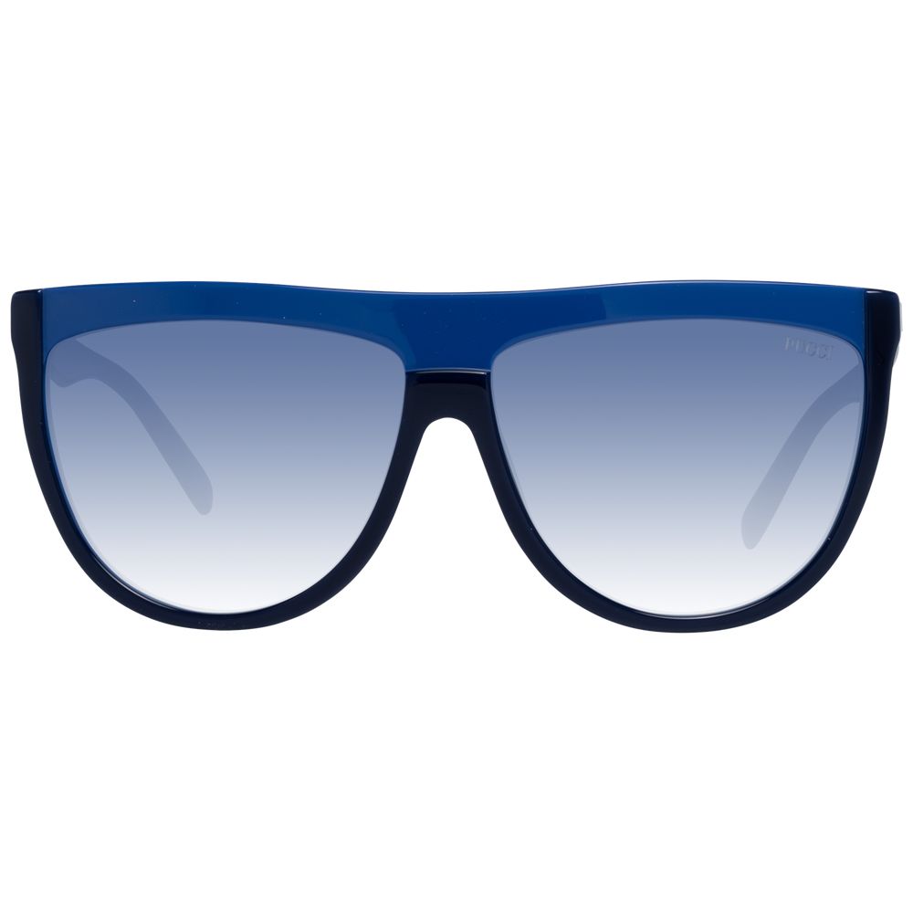 Emilio Pucci Blaue Frauen Sonnenbrille