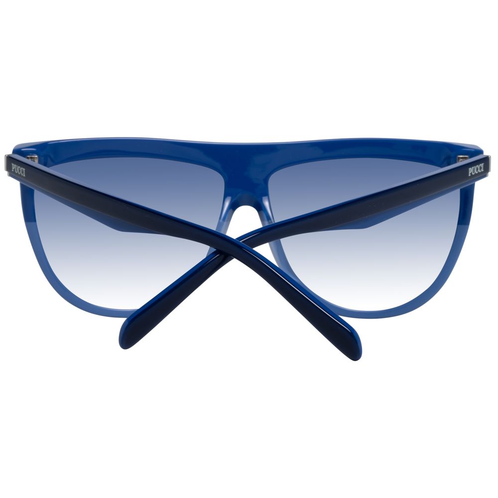 Emilio Pucci Blaue Frauen Sonnenbrille