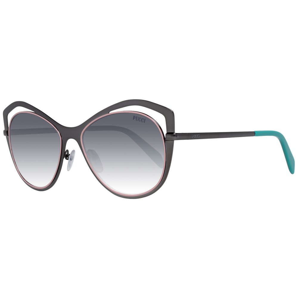 Emilio Pucci Silberne Frauen-Sonnenbrille