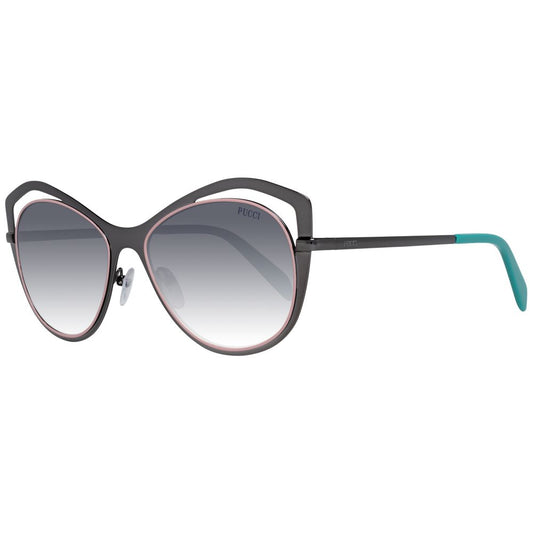 Emilio Pucci Silberne Frauen-Sonnenbrille