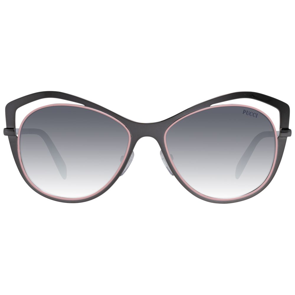 Emilio Pucci Silberne Frauen-Sonnenbrille