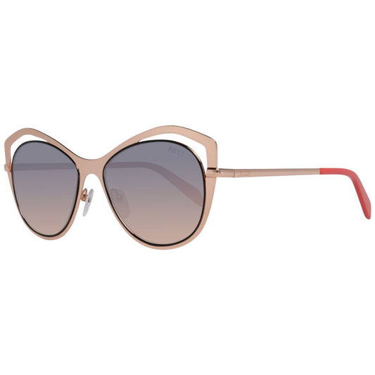 Emilio Pucci Rose Gold Frauen Sonnenbrille