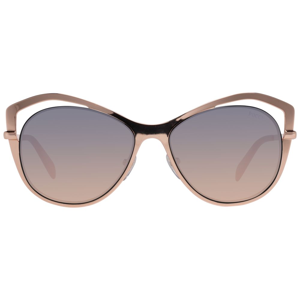 Emilio Pucci Rose Gold Frauen Sonnenbrille