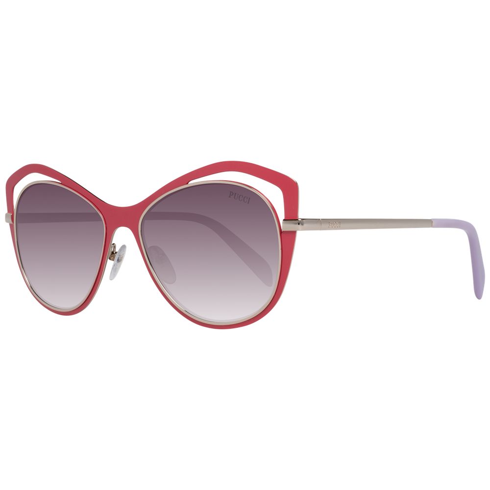 Emilio Pucci Rote Frauen-Sonnenbrille