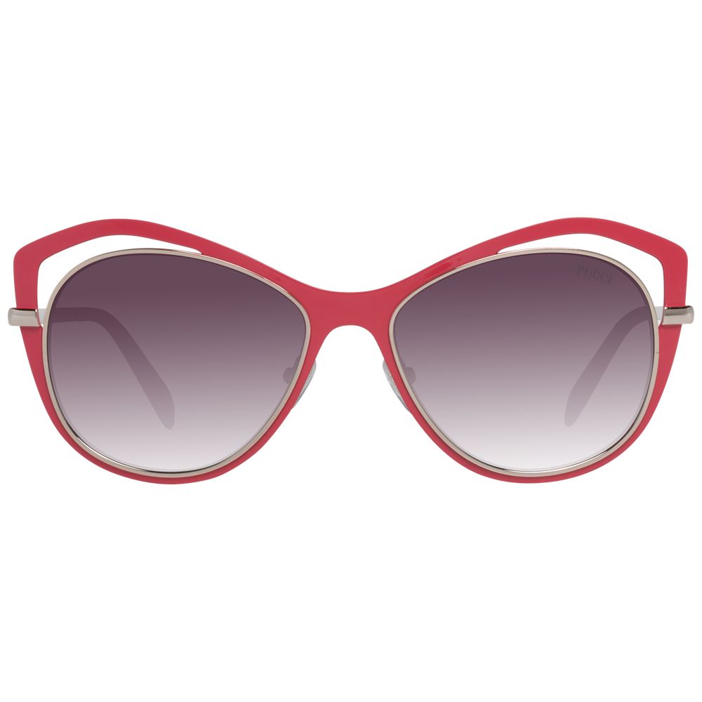 Emilio Pucci Rote Frauen-Sonnenbrille