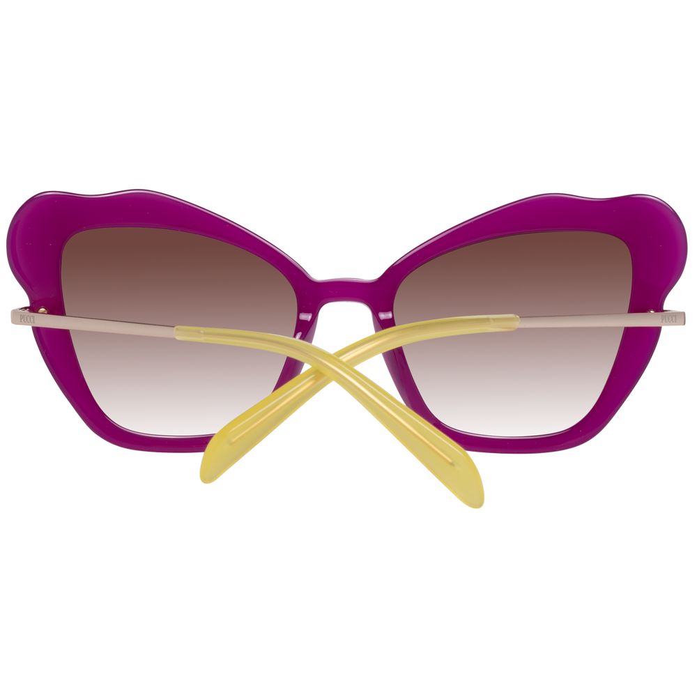 Emilio Pucci Lila Frauen Sonnenbrille