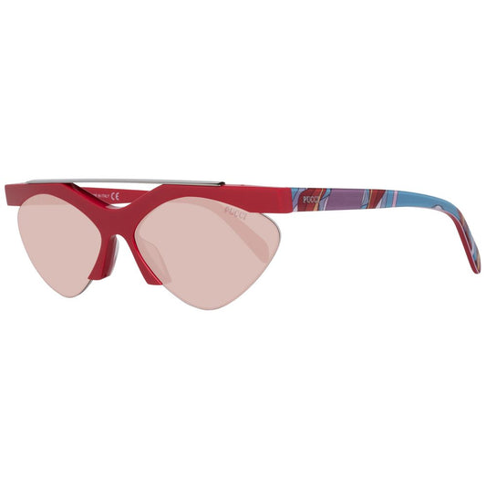 Emilio Pucci Rote Frauen-Sonnenbrille