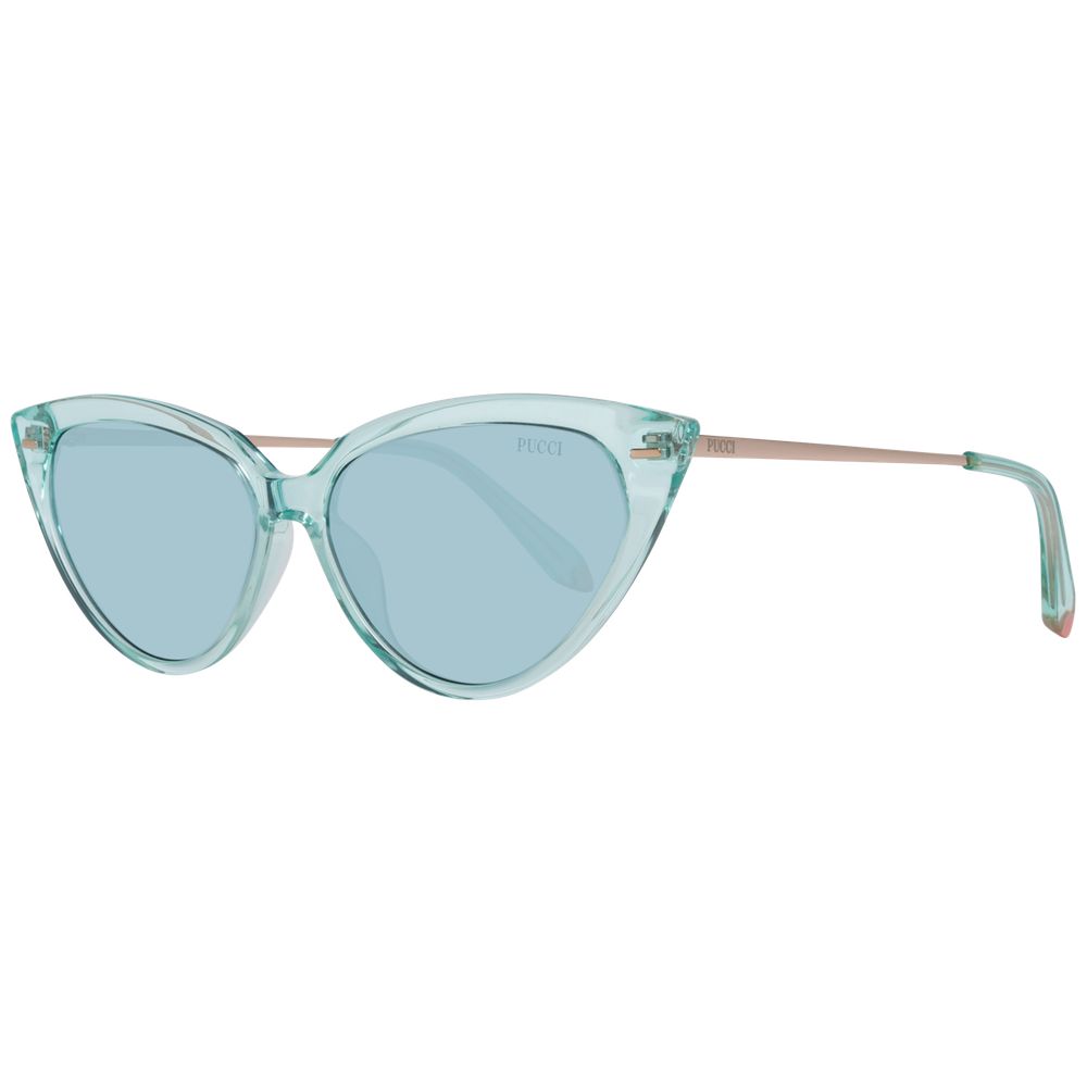 Emilio Pucci Türkis Frauen Sonnenbrille