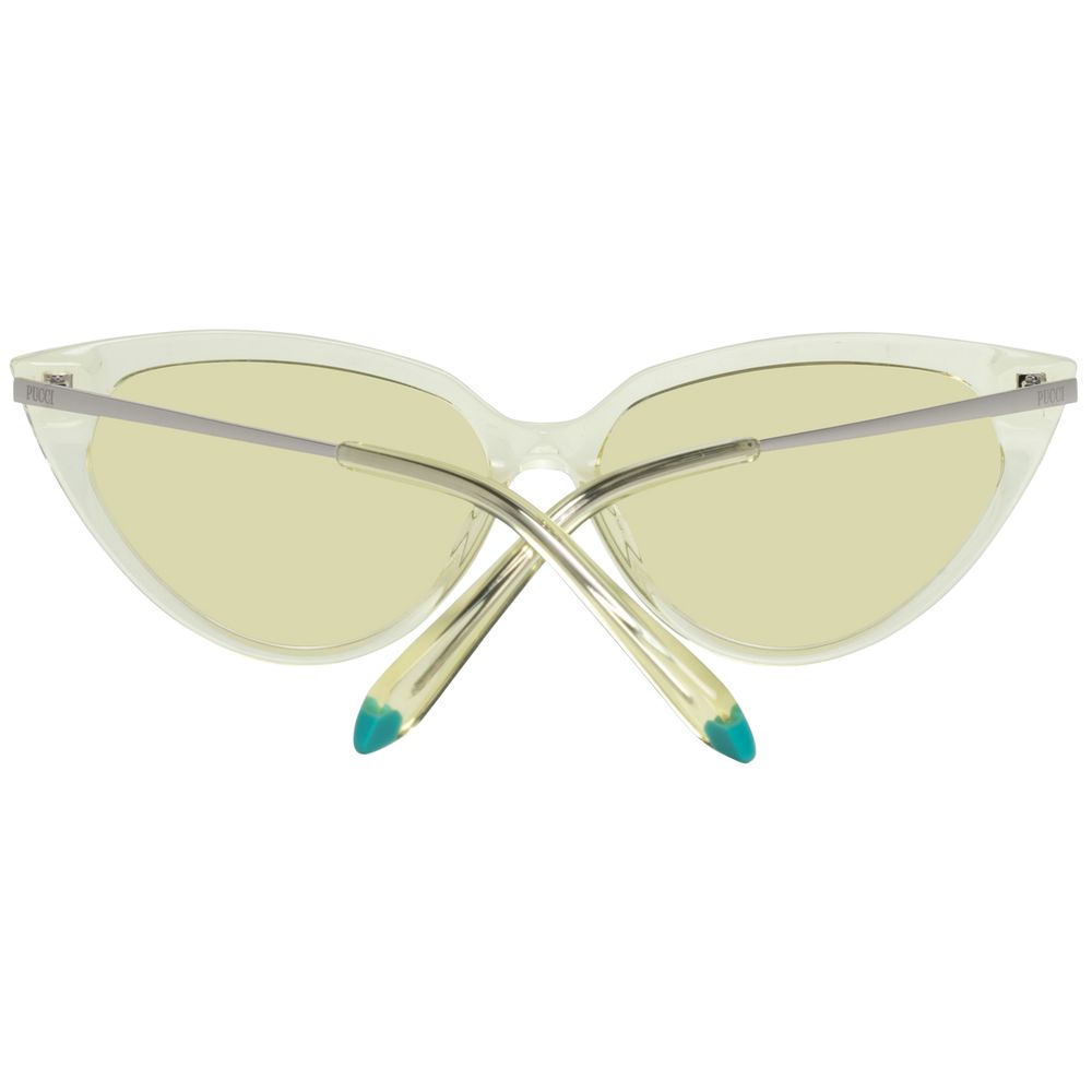 Emilio Pucci Gelbe Frauen-Sonnenbrille