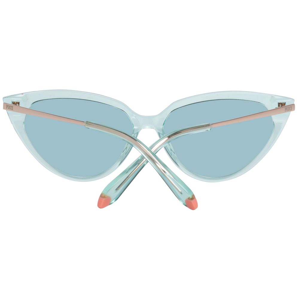 Emilio Pucci Türkis Frauen Sonnenbrille