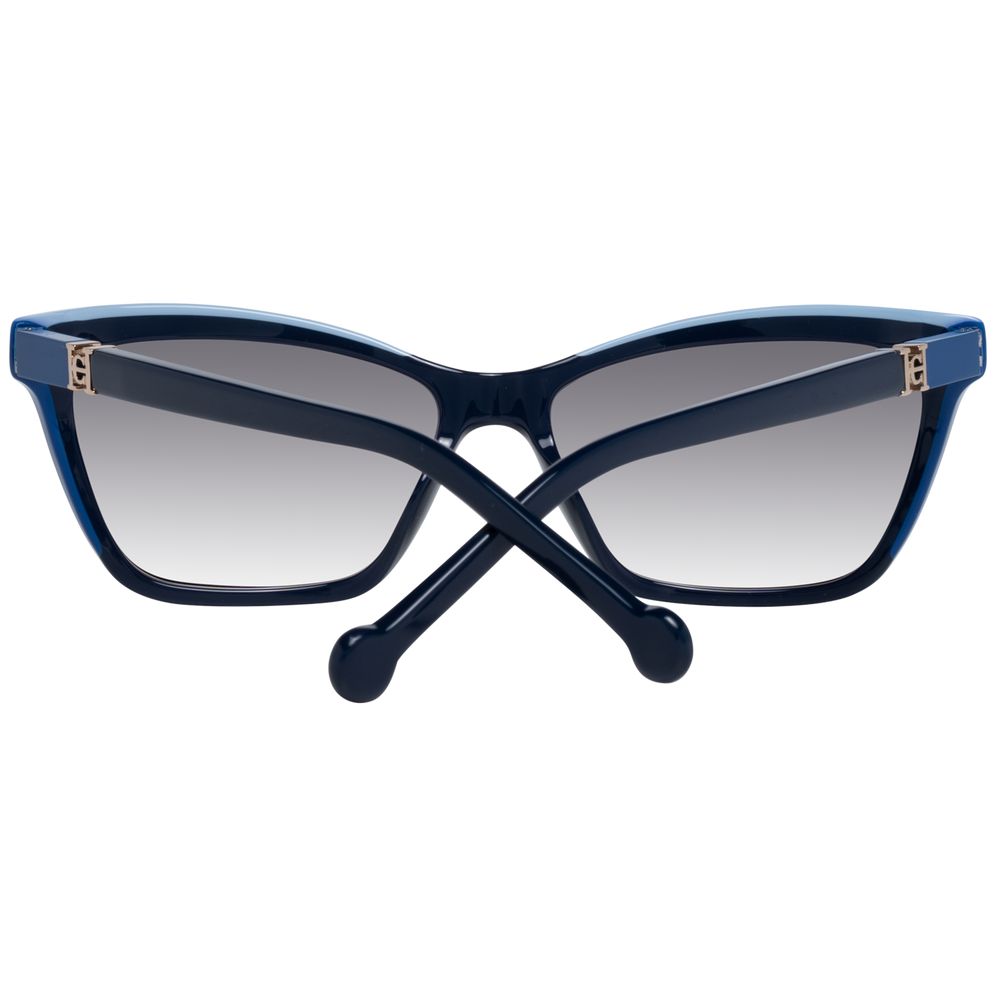 Carolina Herrera Blaue Frauen Sonnenbrille