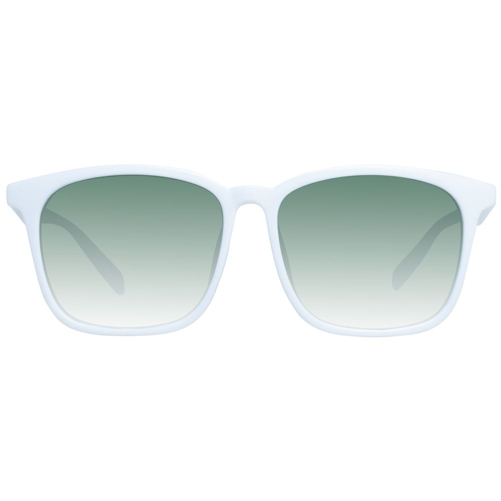 Spy Weiße Unisex-Sonnenbrille