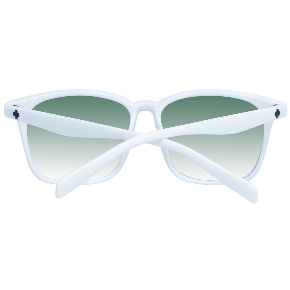 Spy Weiße Unisex-Sonnenbrille