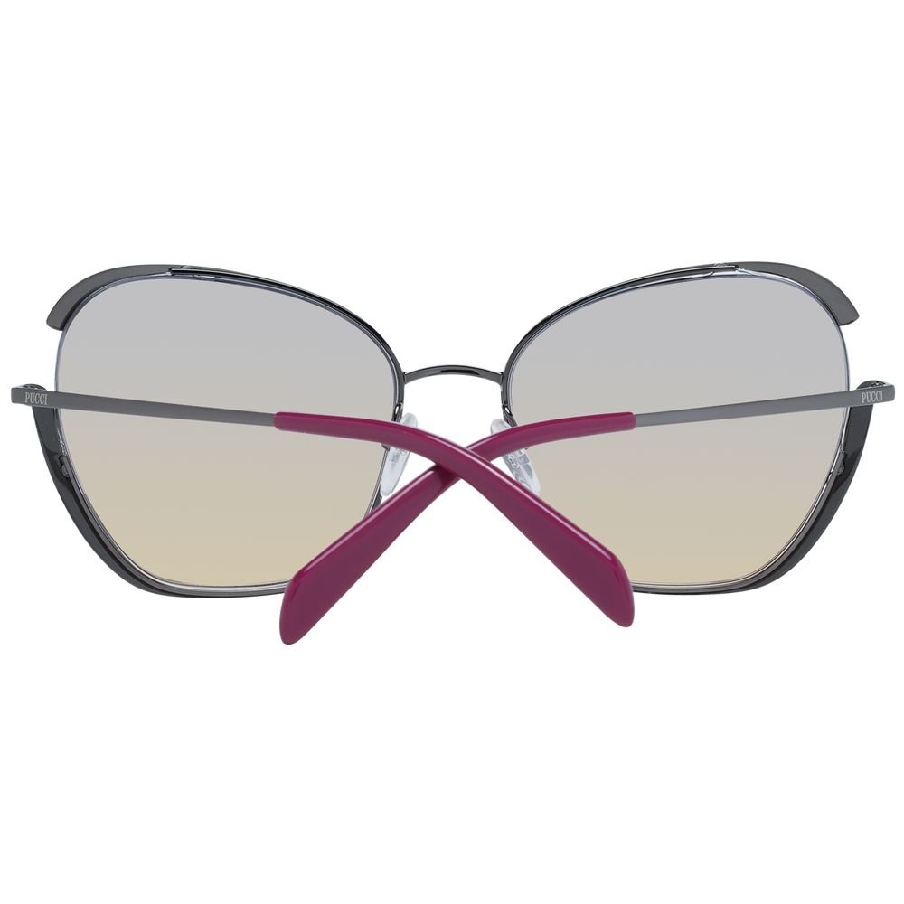 Emilio Pucci Graue Frauen Sonnenbrille