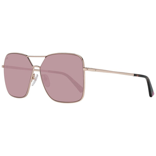 Web Rose Gold Frauen Sonnenbrille