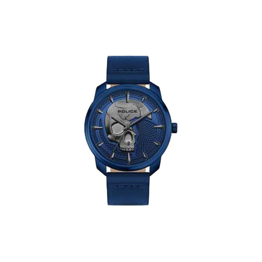 Police Blaue Herrenuhr