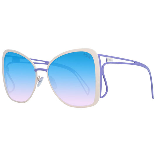 Emilio Pucci Creme Frauen Sonnenbrille