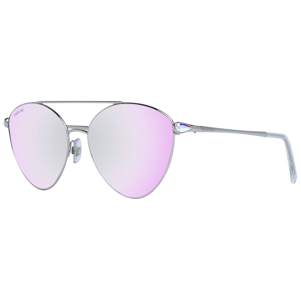 Swarovski Silberne Frauen-Sonnenbrille