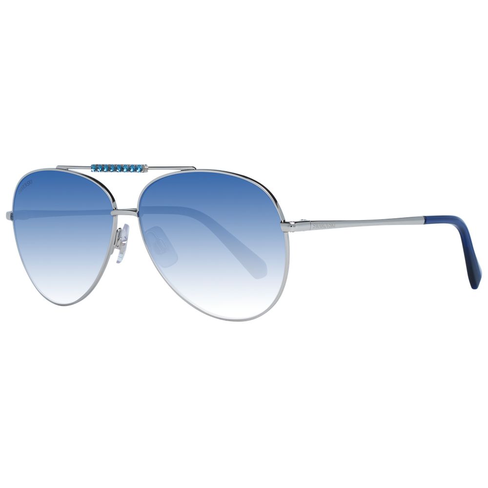 Swarovski Silberne Frauen-Sonnenbrille