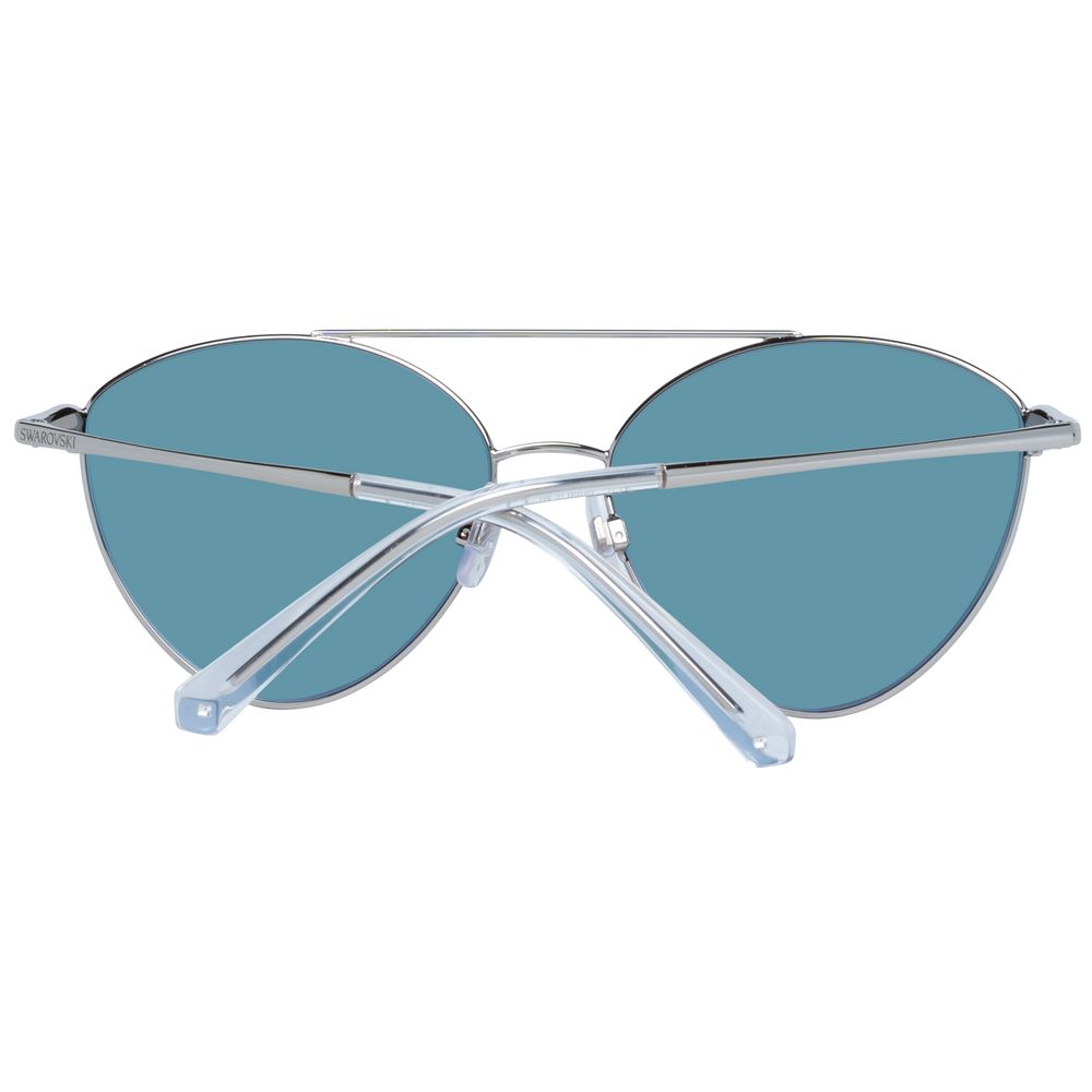 Swarovski Silberne Frauen-Sonnenbrille