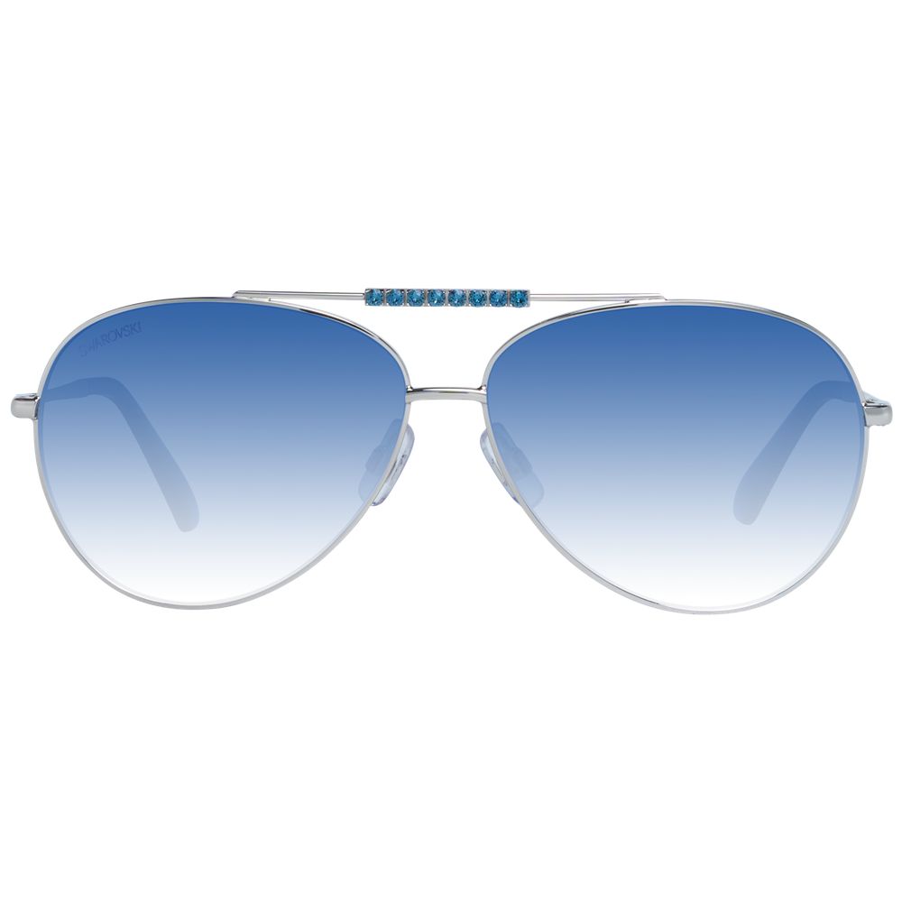 Swarovski Silberne Frauen-Sonnenbrille