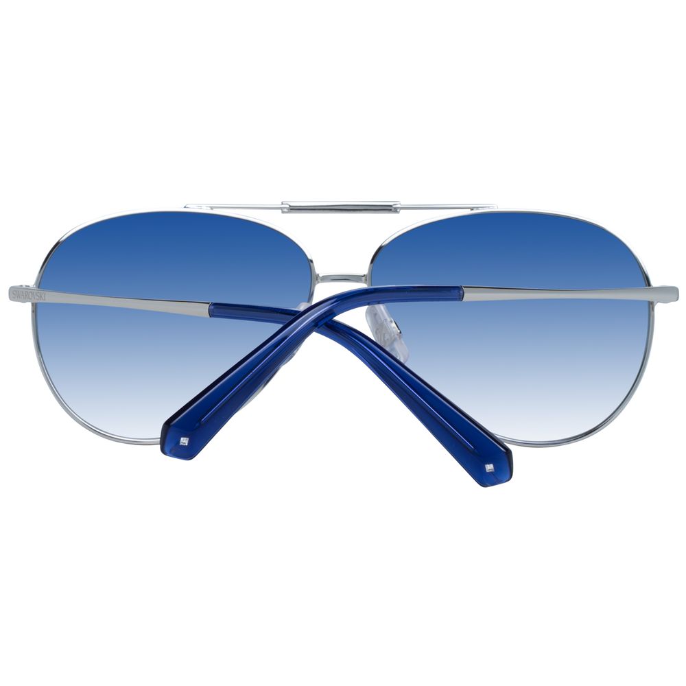 Swarovski Silberne Frauen-Sonnenbrille