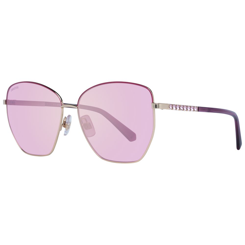 Swarovski Gold Frauen Sonnenbrille