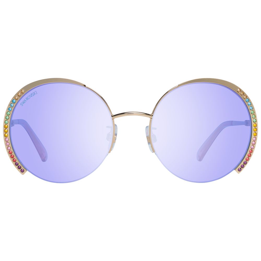 Swarovski Gold Frauen Sonnenbrille