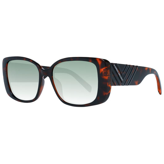 Karen Millen Braune Frauen Sonnenbrille