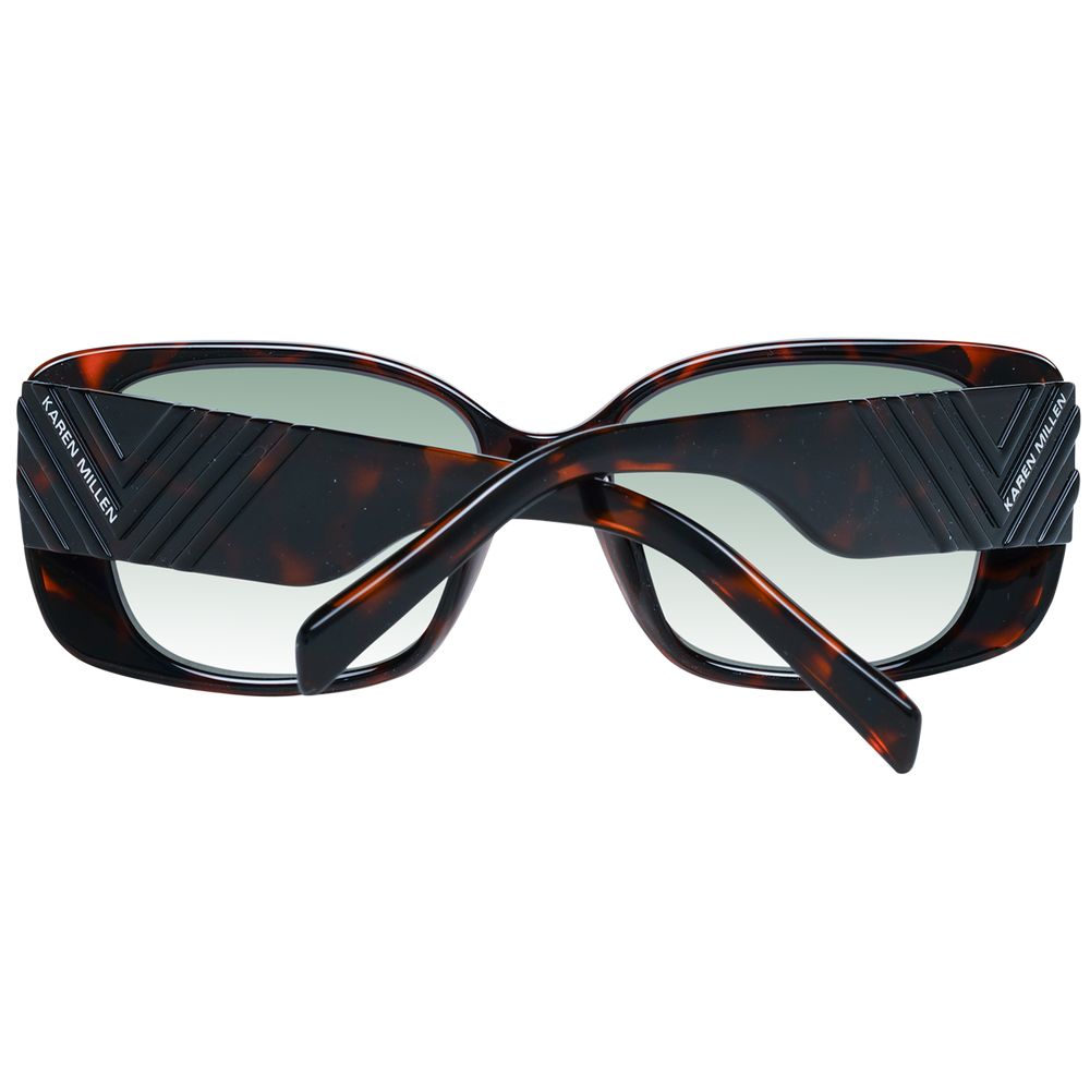 Karen Millen Braune Frauen Sonnenbrille