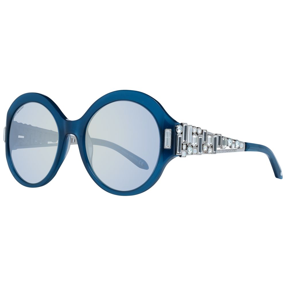 Atelier Swarovski Blaue Frauen Sonnenbrille