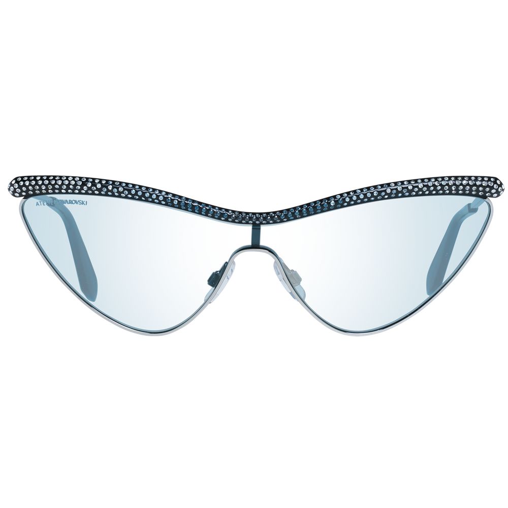 Atelier Swarovski Silberne Frauen-Sonnenbrille