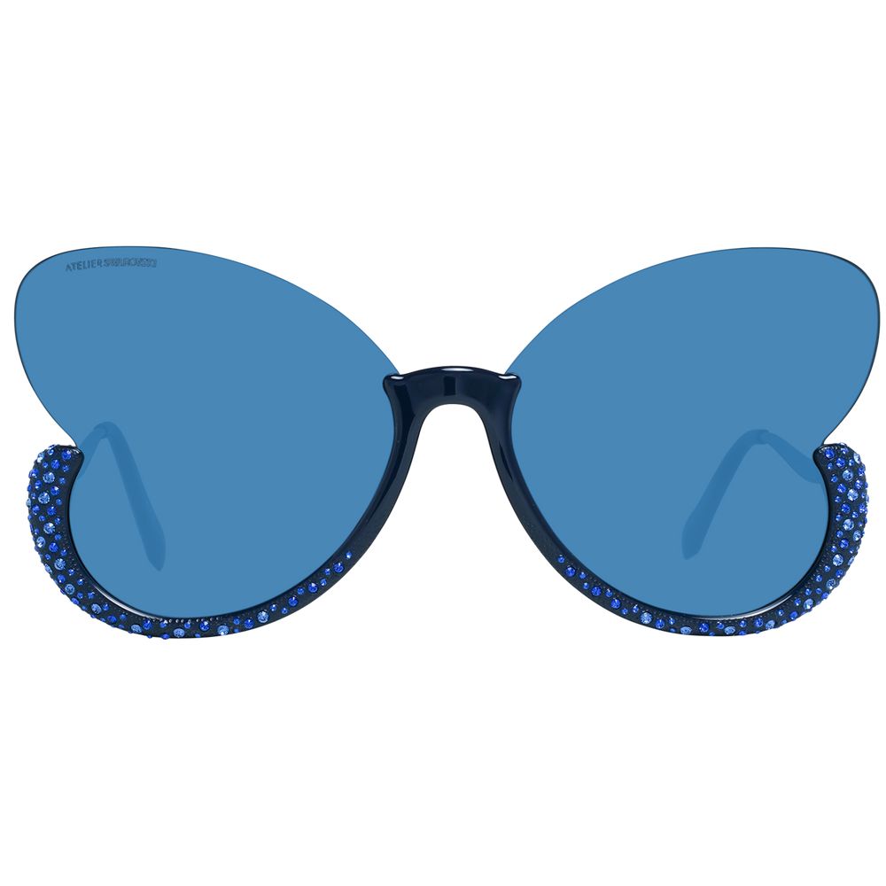 Atelier Swarovski Blaue Frauen Sonnenbrille